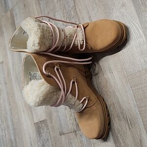 Sorel Furry Wedge